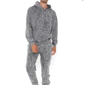 Survêtement de gym personnalisé de haute qualité avec capuche respirante pour hommes Motif solide le plus demandé prix de gros Logo personnalisé - Product Image 1