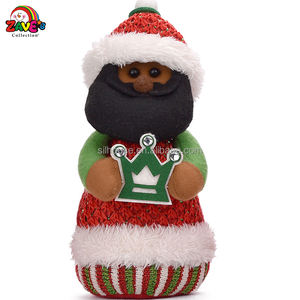 Zaves Tessuto Lavorato a Maglia Decorazione Natalizia da Tavolo Presepe Sacra Famiglia con Gesù e i Tre Re Magi, Design Unico e Nuovo Artigianato Natalizio - Product Image 4