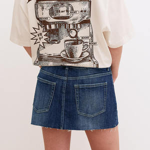 Pantalones vaqueros de algodón de talla grande de alta calidad para mujer - Product Image 3