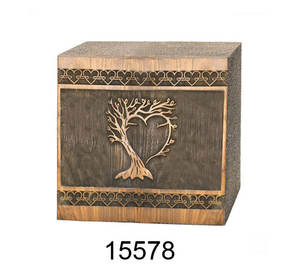 Urna de Aluminio de Gran Capacidad para Cenizas de Adultos, Perfecta para Guardar los Restos de Forma Segura con una Construcción Resistente y Duradera - Product Image 1