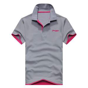 Polo clásico de algodón con logotipo personalizado, tela transpirable, ajuste cómodo, diseño informal inteligente, ropa superior de textura suave a la moda - Product Image 1