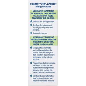 Sterimar Spray Nasal de 20 ml para el Alivio de Alergias, Producto para el Cuidado Nasal que Detiene y Protege - Product Image 2