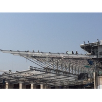 Puente Prefabricado de Estructura de Acero de Alta Resistencia con Servicios de Soldadura y Doblado, Marca V-Coating, Instalación Rápida, Vietnam
