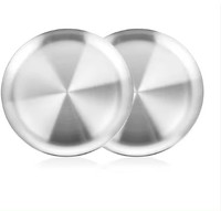 Assiettes en papier jetables de style européen pour restaurants et hôtels, écologiques, couleurs et logo personnalisables, taille Moonstar Export, 100 pièces
