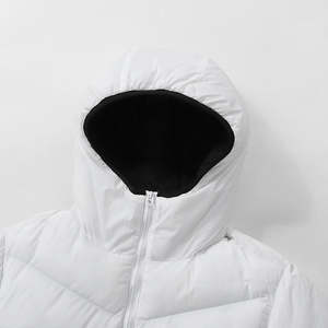 Abrigo de piel ligero para exteriores con logotipo personalizado para hombre, chaqueta acolchada personalizada para hombre, chaqueta acolchada de invierno Unisex de gran tamaño - Product Image 3