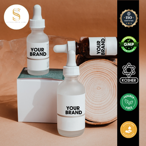 Suero Facial Antiarrugas con Vitamina C y Ácido Hialurónico, Venta al por Mayor, OEM ODM, para el Cuidado de la Piel, Marca Privada - Product Image 2