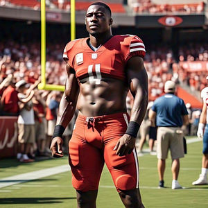 Pantalons de football américain confortables, style streetwear personnalisé, pantalon de football américain pour jeunes, pantalon de compression de football américain pour hommes - Product Image 4