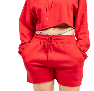 Nouvelle Collection Printemps-Été : Short Femme en Coton et Lin, Coupe Ample Taille Haute, Jambe Large, Léger et Décontracté - Product Image 3