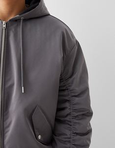 <b>Men's</b> <b>Flight</b> Bomber <b>Jacket</b> Windproof Outdoor Casual Pilot Coat Streetwear Baseball <b>Jacket</b> - Product Image 6