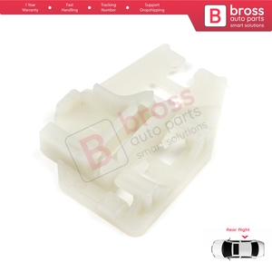 Clips de Reparación del Regulador de Ventanas BWR10, Puerta Trasera Derecha para 3 E46 1998-2005 X5 E53 2000-2006 51357125060 51358212100 - Product Image 6