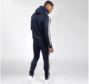 Chándal de entrenamiento para hombre 2024 con manga larga de gran tamaño, conjunto de Jogger de alta calidad para ropa de calle informal para invierno - Product Image 4