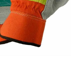 Gants de travail en cuir à durabilité améliorée avec double paume Gants de sécurité industrielle pour mécaniciens et constructeurs - Product Image 3