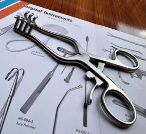 Weitlaner เครื่องดึงรั้งสแตนเลสสตีลด้วยมือคุณภาพสูงมีทุกขนาดสำหรับเครื่องมือผ่าตัดผ่านการรับรอง Mahersi - Product Image 2