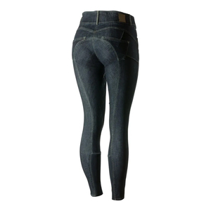 Culotte d'équitation personnalisée haute performance vêtements équestres vêtements de sport pantalons collants vente en gros Denim culotte d'équitation - Product Image 2