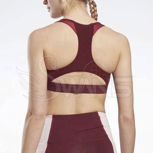 Pakistán Fabricación Diseño único Mujeres Sujetador deportivo Uso al aire libre Poliéster Hecho Mujeres Sujetador deportivo - Product Image 6