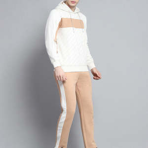 OEM Wholesale Men's Winter Jogger Tracksuit Set Best Price New Design Warm Breathable 100% Cotton Sweat Suit <b>Plus</b> <b>Size</b> Printed - Product Image 4