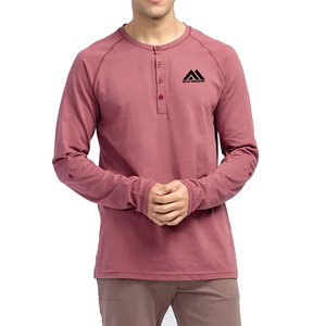 Camisa de manga larga de algodón 100% de alta calidad, camiseta personalizada con su logotipo, camiseta de manga larga al mejor precio para venta en línea - Product Image 2