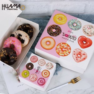 Eco Friendly <b>Donut</b> <b>Packaging</b> <b>Box</b> Food Grade paper <b>box</b> Custom Printed Paper <b>Donut</b> <b>Box</b> OEM ODM <b>Donut</b> <b>Box</b> Factory - Product Image 3