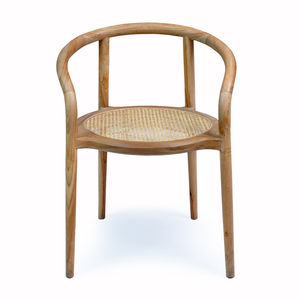 Chaise de café en bois de teck fabriquée en Indonésie - Product Image 2