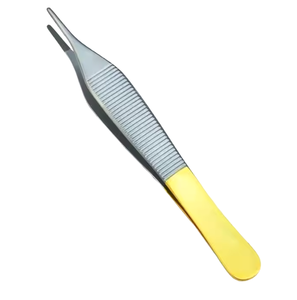 Pinzas de laboratorio quirúrgico de precisión para disección y manejo precisos Diseño ergonómico de acero inoxidable Premium Ideal - Product Image 6