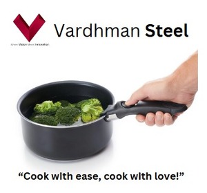 Casserole en fonte antiadhésive compatible induction, ustensiles de cuisine en métal avec couvercle en verre pour la cuisson, style Venus Pan - Product Image 2