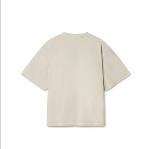 เสื้อยืดพิมพ์ลายตามสั่ง เสื้อยืดผู้ชาย คอหนา ผ้าฝ้าย 100% เสื้อยืดเนื้อหนา ทรงโอเวอร์ไซส์ คอเต่า สำหรับผู้ชาย - Product Image 2