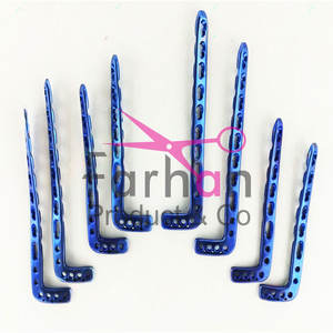 Para LCP Acero inoxidable 3,5mm Tibia Distal placas anterolaterales 4-8 juego de agujeros 118 Uds con tornillo Manual izquierda/derecha - Product Image 1