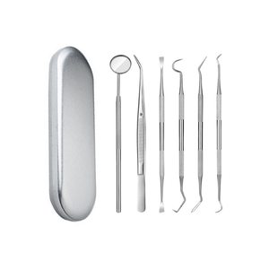 Kit de Higiene Dental para el Cuidado Bucal - Juego de 6 Piezas en Caja, Material PBT Impermeable y No Tóxico - Product Image 1