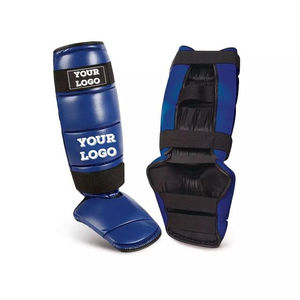 Espinilleras Deportivas de Cuero PU de Alta Calidad para Entrenamiento de Boxeo, Ecológicas, Personalizables, MOQ Bajo, Diferentes Colores - Product Image 1