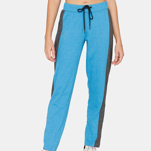 Pantalones de Forro Polar para Mujer, Cintura Media, con Cordón y Bolsillos, Diseño de Logotipo Personalizado, Servicio OEM, 100% Algodón, Precio Bajo Profesional - Product Image 1