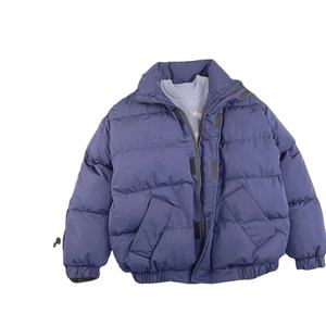 Abrigo de algodón 2025 para hombre, cuello levantado, capucha extraíble, tres espadas, diseño recto de hueso a la moda, estilo coreano, ajustado para invierno - Product Image 5