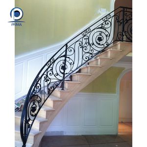 <span class=keywords><strong>Rampe</strong></span> <span class=keywords><strong>en</strong></span> fer forgé au design élégant, <span class=keywords><strong>rampe</strong></span> de balcon, <span class=keywords><strong>rampe</strong></span> d'escalier, <span class=keywords><strong>rampe</strong></span> <span class=keywords><strong>en</strong></span> métal d'extérieur pour hôtel, appartement <span class=keywords><strong>et</strong></span> restaurant - Product Image 6