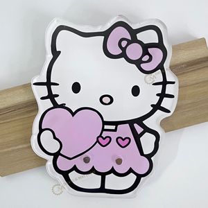 ราคาขายส่งกระเบื้องขนตา Hello Kitty เด็กสีชมพูปรับแต่งกระเบื้องขนตาทํามือกระเบื้องแม่เหล็กคุณภาพสูง - Product Image 4