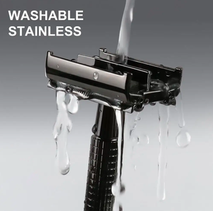 Rasoir de sécurité à double tranchant à peigne ouvert Rasoir à double lame pour le rasage du corps et du bikini en métal durable par ANAAIF - Product Image 5