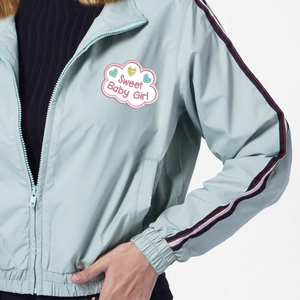 Prendas de vestir, chaqueta básica para mujer, chaquetas de bombardero, moda femenina, ropa de calle transpirable, chaquetas de manga larga con cremallera estampada - Product Image 6