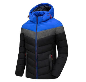 Veste matelassée chaude pour homme imperméable coupe-vent isolée à capuche en duvet épaisse vêtements d'extérieur de mode d'hiver - Product Image 2