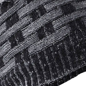 New Arrival Top Selling Premium Quality 100% Wool Jacquard <b>Beanies</b> <b>Hats</b> Solid Color <b>Light</b> Weight Breathable Customizable Adult - Product Image 5