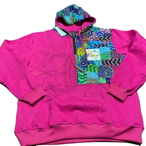 Sweat-shirt à capuche zippé 1/4 pour homme, 100 % coton, logo personnalisé, vente en gros, style court pour la saison hivernale, sweat-shirt pour femme - Product Image 3