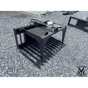 Mini-chargeuse compacte Dingo 44 avec godet à grappin pour roches et bûches, état neuf, pour les industries agricoles - Product Image 1