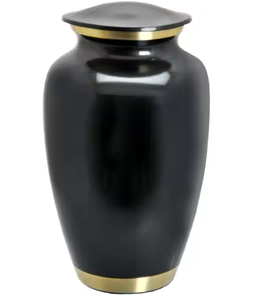 Handcrafted <b>Large</b> Metal Cremation <b>Urn</b> for Adult Human Ashes Memorial Decorative Burial Funeral <b>Urn</b> - Product Image 5