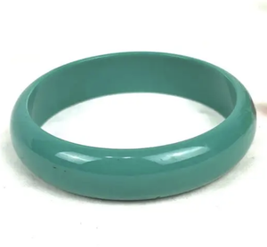 Nuevo Juego de Pulseras de Resina Acrílica de Estilo Retro, Altamente Pulido, Colorido, Geométrico Irregular, de la India - Product Image 1