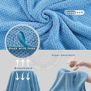 Toalla de Playa de Tela Absorbente, Cómoda y Transpirable de Alta Calidad, Sensación Suave y Duradera para Vacaciones, Spa y Uso Doméstico - Product Image 5