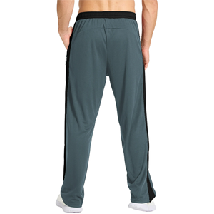 Stylish Men's Casual Sweatpants <b>Trousers</b> Bangladesh Supplier High Mid Custom Joggers <b>Elastic</b> <b>Waist</b> Fashionable Customizable OEM - Product Image 5