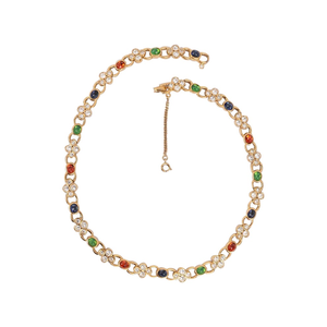 Conjunto de joyería para mujer, collar para mujer, pendientes, joyería nupcial para fiesta, diseño personalizado hecho a mano 2025 - Product Image 1