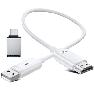 สายเคเบิลมิเรอร์ HDMI ไร้สาย ตัวขยายสัญญาณไร้สาย 4K 1080P ชุดเครื่องส่งและรับสัญญาณไร้สาย สายเคเบิล HD สำหรับเชื่อมต่อกับจอภาพ - Product Image 1