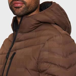 Veste matelassée à capuche pour homme grande taille, imperméable, en toile, pour l'hiver, personnalisable, pour la chasse et les activités de plein air, modèle 2025, best-seller - Product Image 5