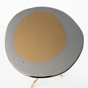 Mesa auxiliar Colla, muebles de acento moderno, Base de trípode superior de Metal redondo, diseño contemporáneo, espacio pequeño, decoración para sala de estar y dormitorio - Product Image 4