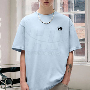 T-shirt surdimensionné le plus populaire, sur mesure, nouveau style, col rond - Product Image 2