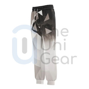 Personalizado de los hombres ligeros 100% algodón Joggers Pantalones deportivos recto curvo rayas transpirable secado rápido a granel bajo MOQ proveedor - Product Image 3