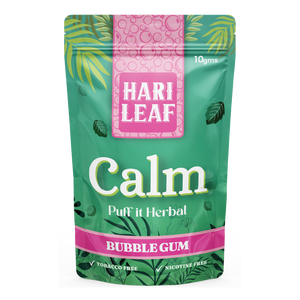 Mélange apaisant Hari Leaf Bubblegum, mélange à fumer à base de plantes, sans tabac, sans nicotine, OEM, pétales de lotus, fleur de la passion, fumée apaisante - Product Image 5